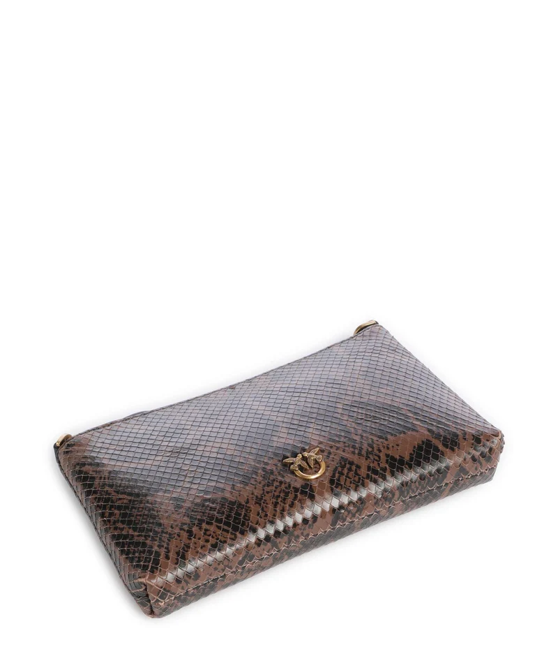 Pinko Flat Mini Sac bandoulière roccia/marrone/antique gold