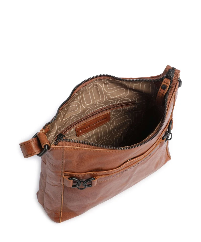 Spikes & Sparrow Bronco Elize Sac bandoulière brandy