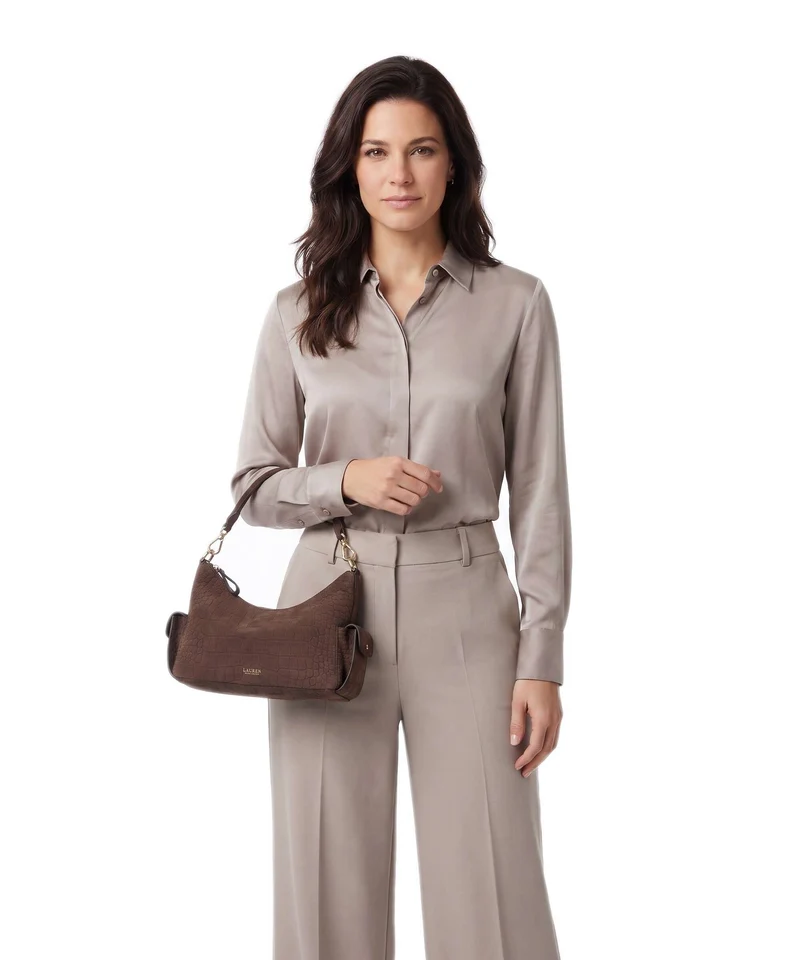 Lauren Ralph Lauren Blaike Small Sac fourre-tout chestnut brown