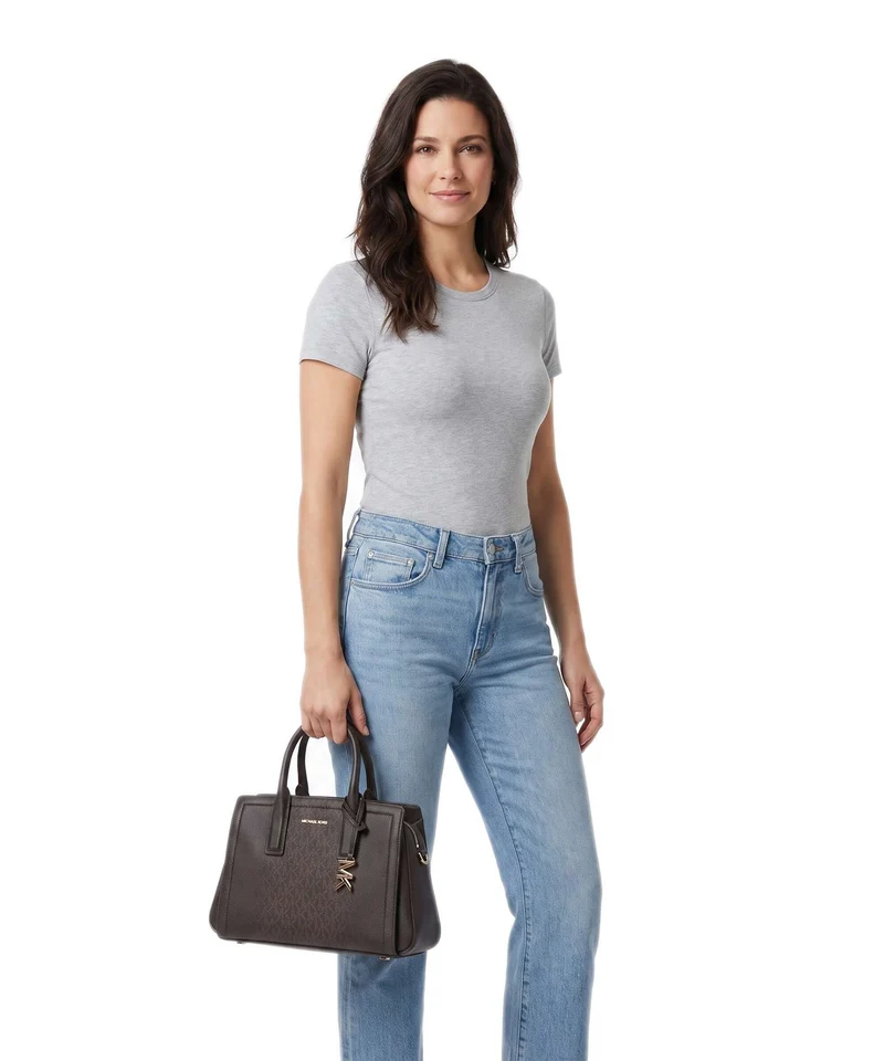 Michael Kors Laila Small Sac à main chocolate
