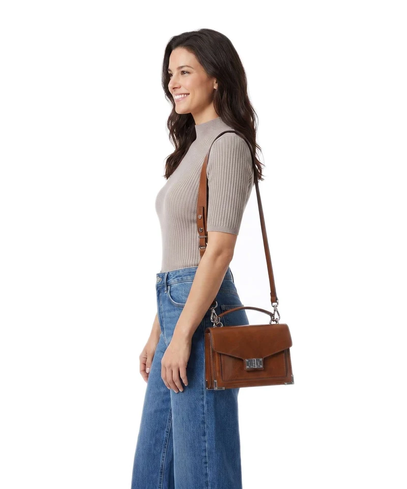 The Kooples Emily Sac bandoulière brown