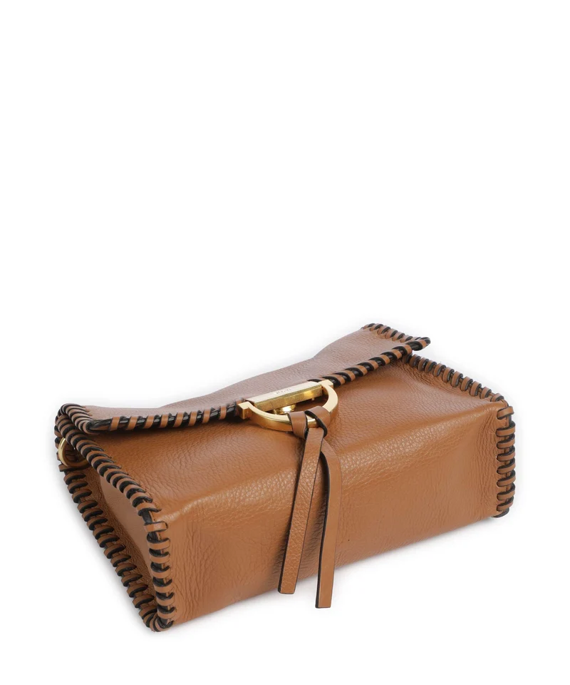 Abro Dalia Temi Stitch Sac porté épaule cuoio