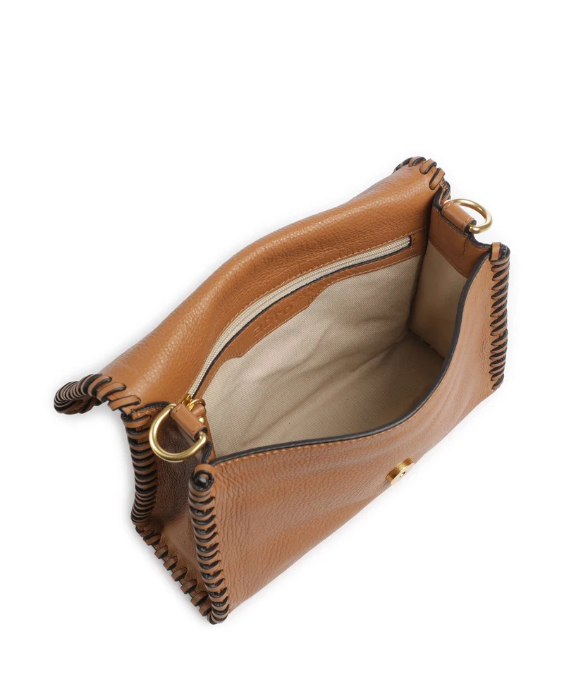 Abro Dalia Temi Stitch Sac porté épaule cuoio