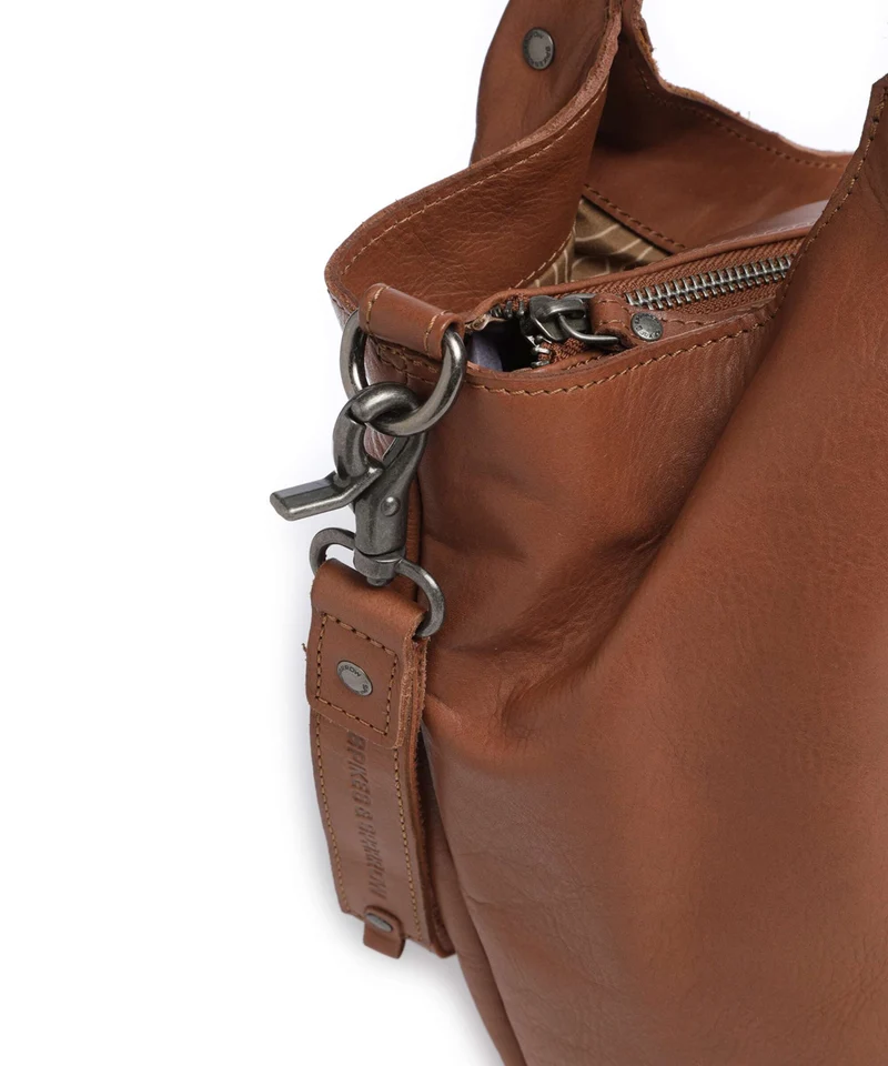 Spikes & Sparrow Suede Mix Ryana Cabas mocca