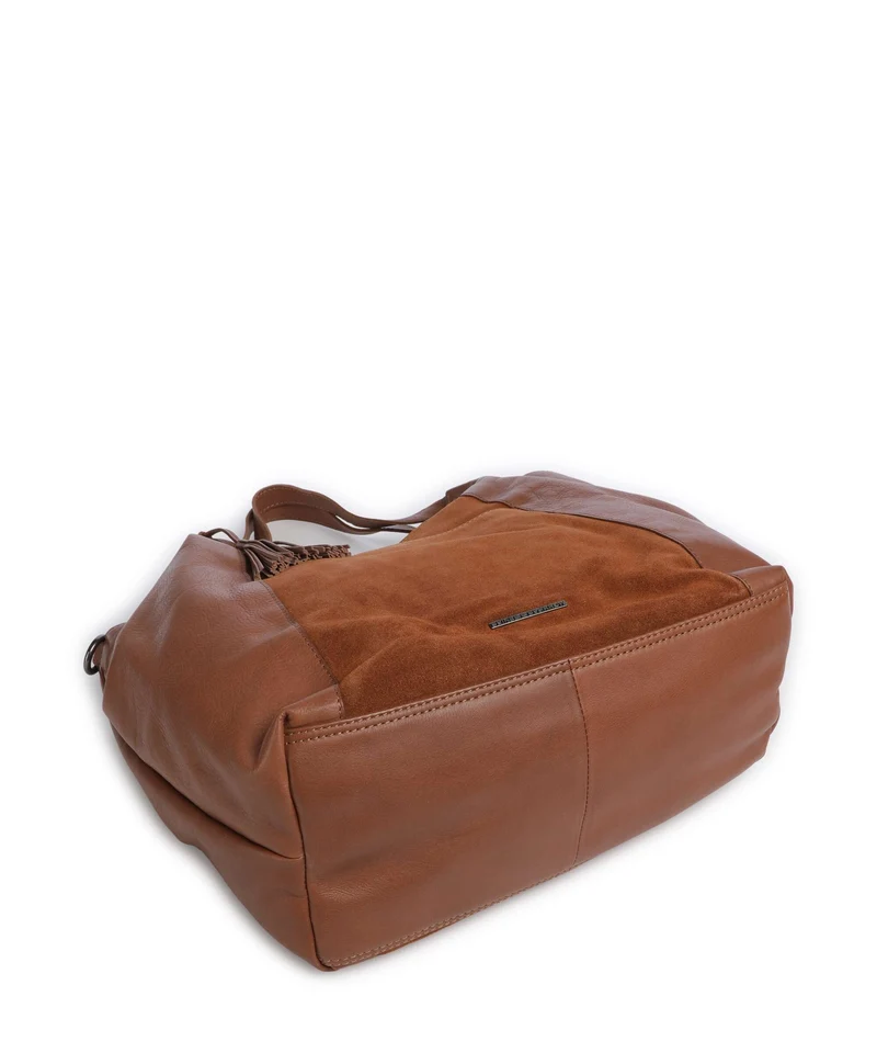 Spikes & Sparrow Suede Mix Ryana Cabas mocca