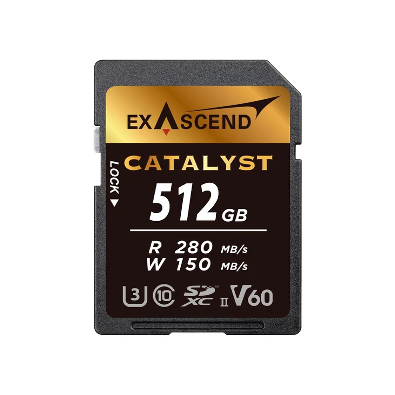 Carte Mémoire SDXC Catalyst UHS-II V60 512GB