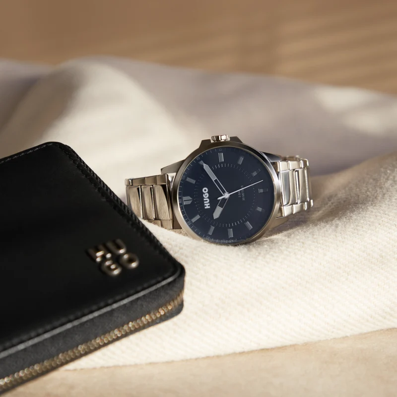 Hugo Boss HUGO Hommes Montre Argent HU1530186