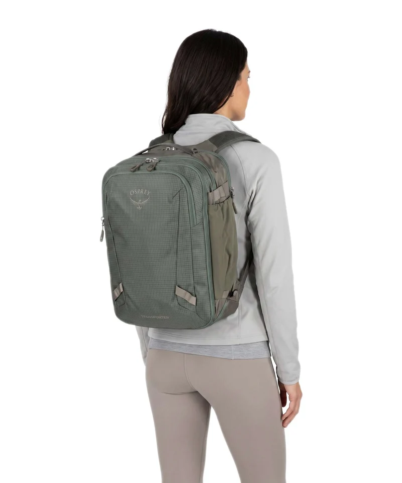 Osprey Transporter 26+6 Sac à dos de voyage pine leaf earl grey