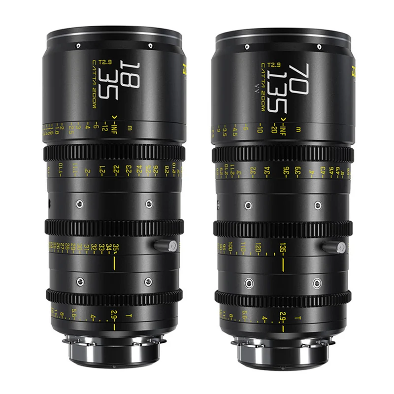 Ensemble Catta Ace 18-35mm / 70-135mm PL/EF (Noir)