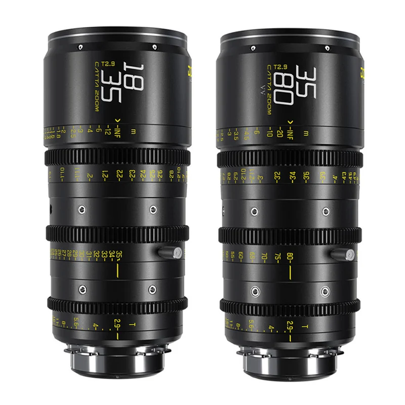 Ensemble Catta Ace 18-35mm / 35-80mm PL/EF (Noir)