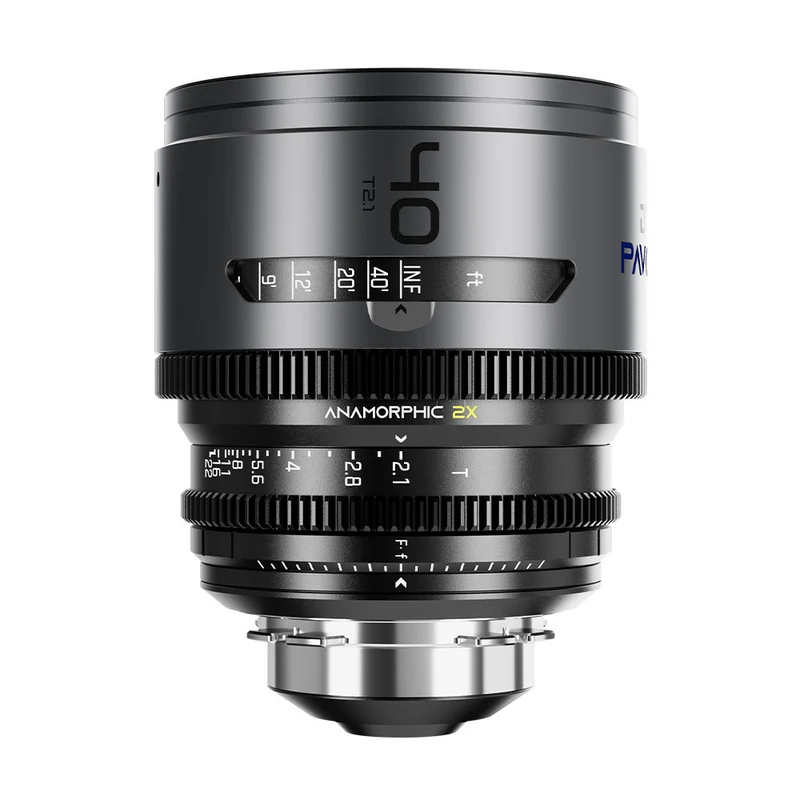 Pavo 40mm T2.1 2X Anamorphique PL/EF (Revêtement Bleu)