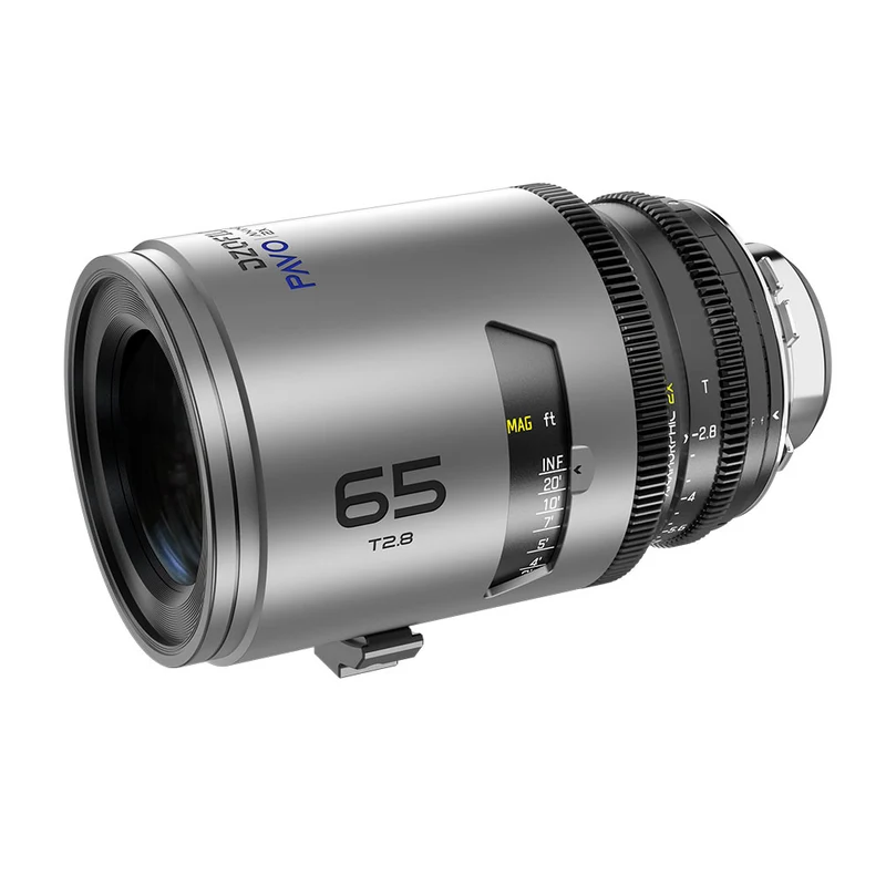 Pavo 65mm T2.8 2X Anamorphique PL/EF (Revêtement Bleu)