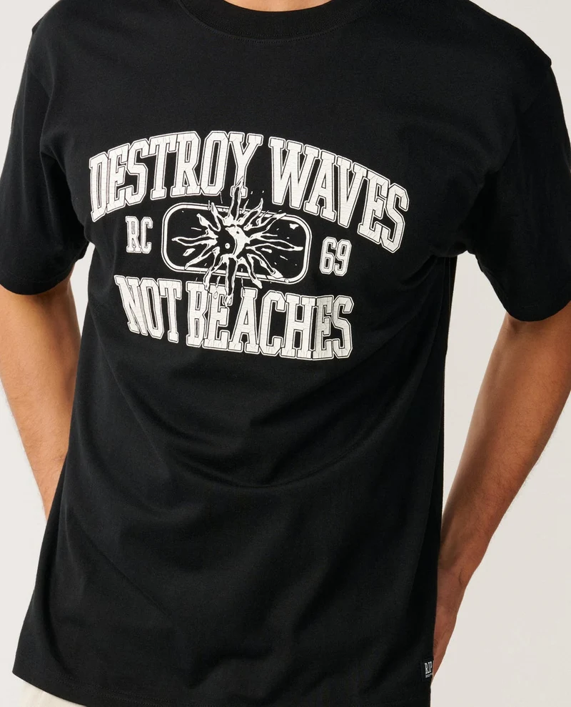 Disorder Destroy Waves Loose Tee