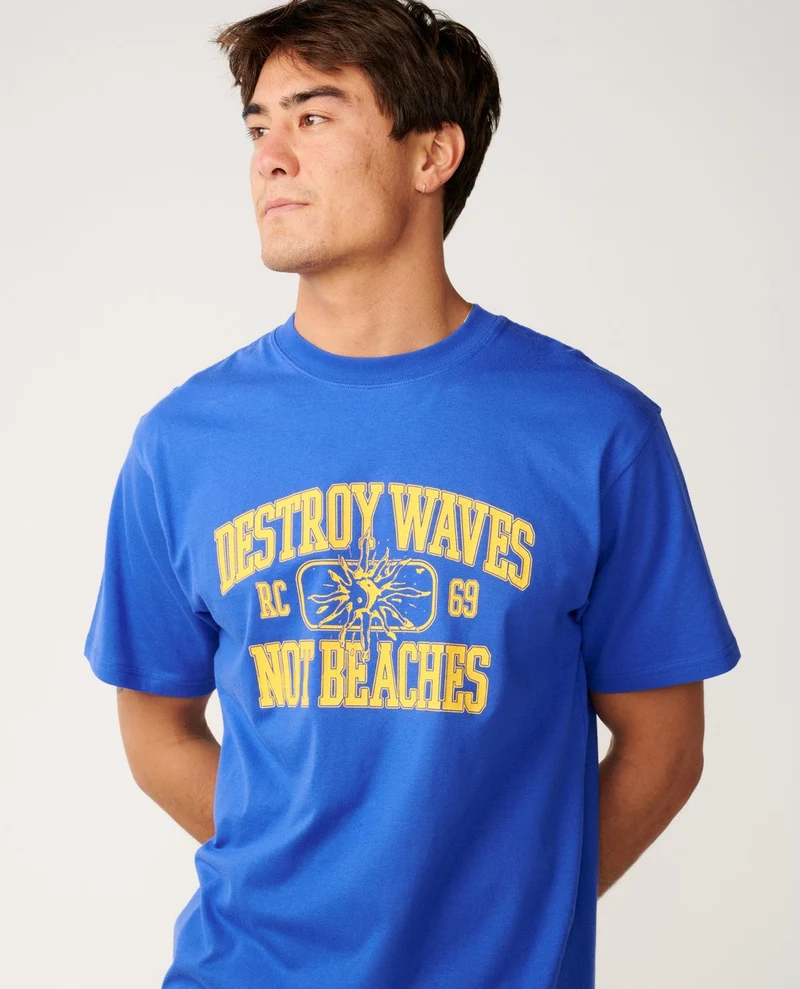 Disorder Destroy Waves Loose Tee