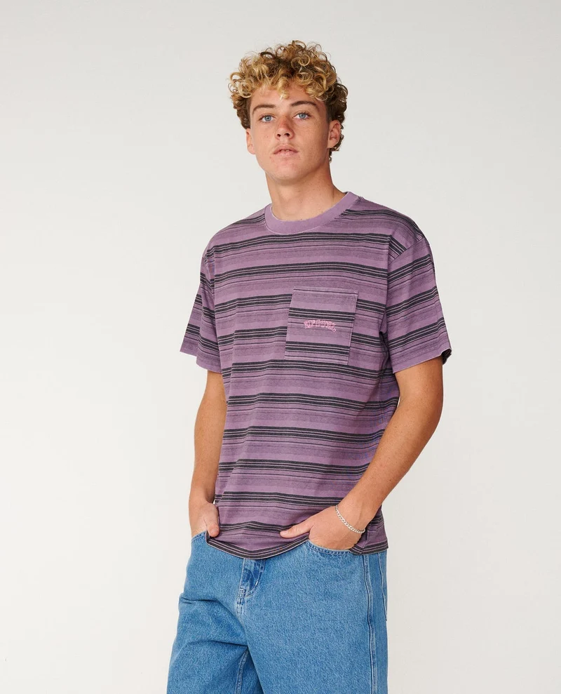 Disorder Stripe Loose Tee