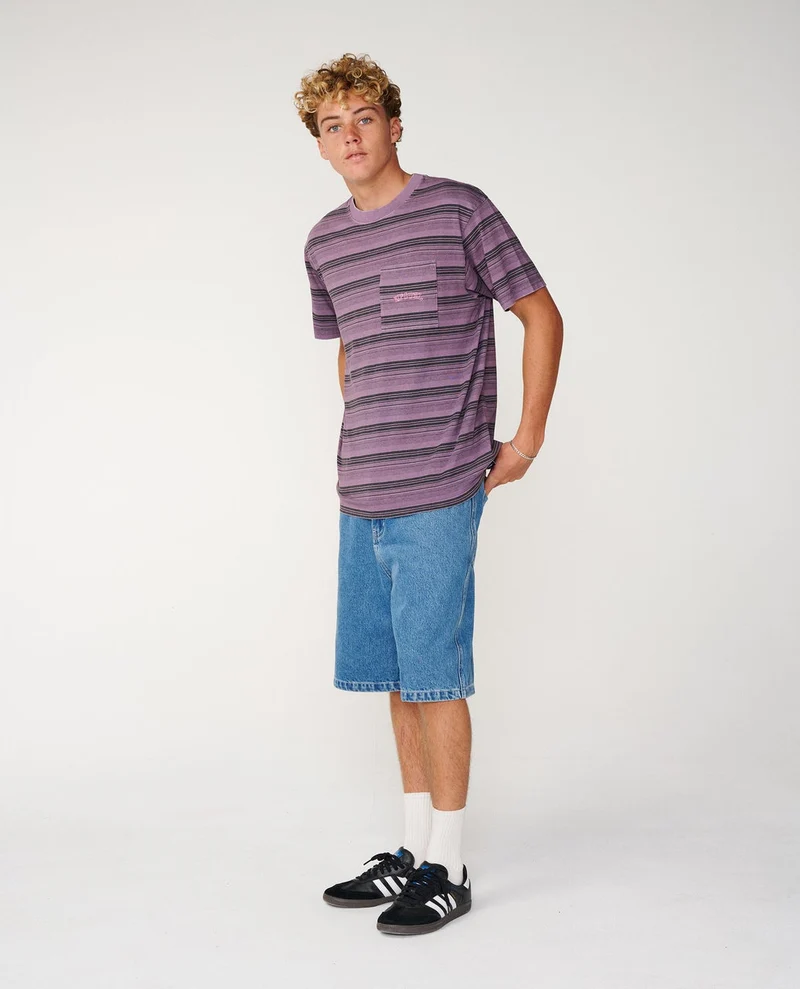 Disorder Stripe Loose Tee