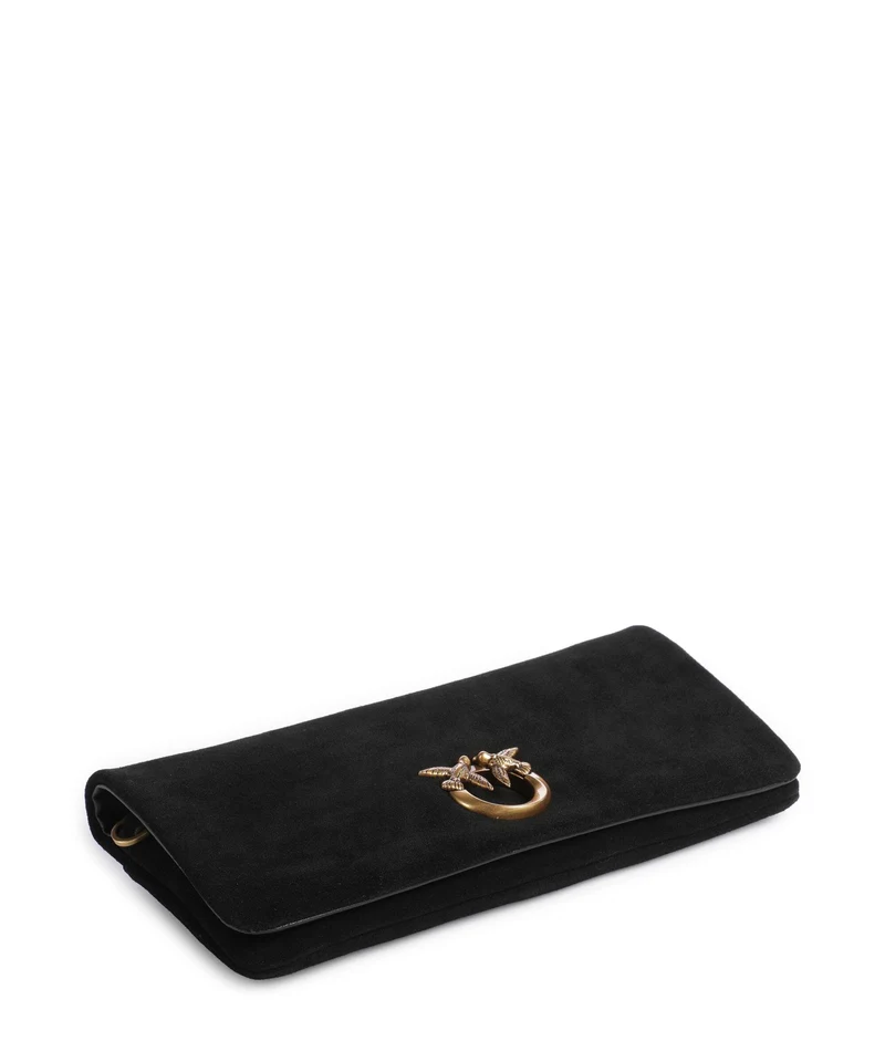 Pinko Click Soft Horizontal Classic Sac bandoulière nero/antique gold