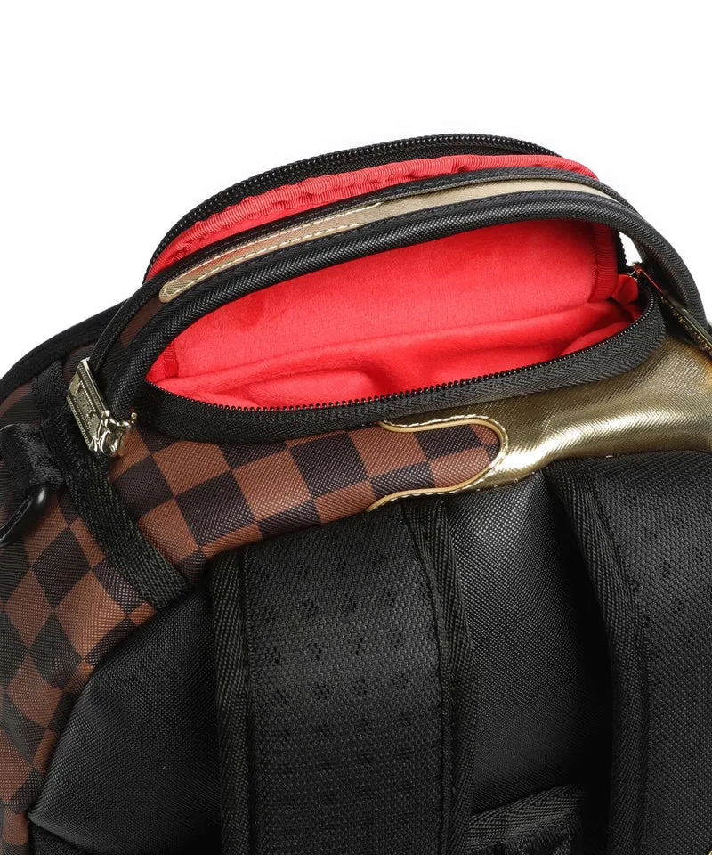 Sprayground Sharks In Paris Gold Drip Sac à dos black/gold