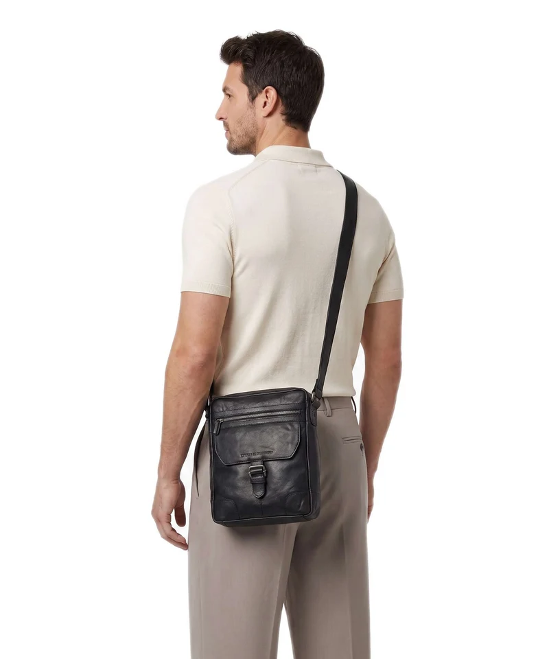 Spikes & Sparrow Bronco Nebraska Sac bandoulière black