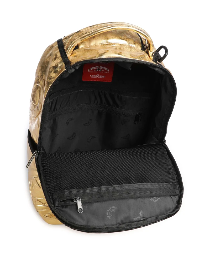 Sprayground Gold Weathered Sac à dos gold