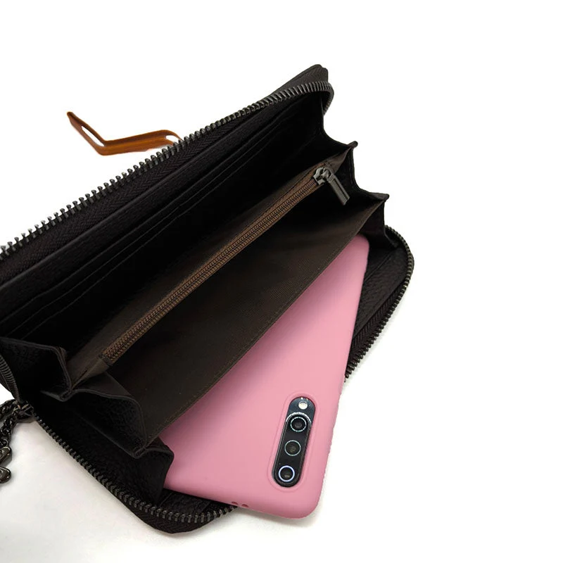 Aizu portefeuille femme cuir original