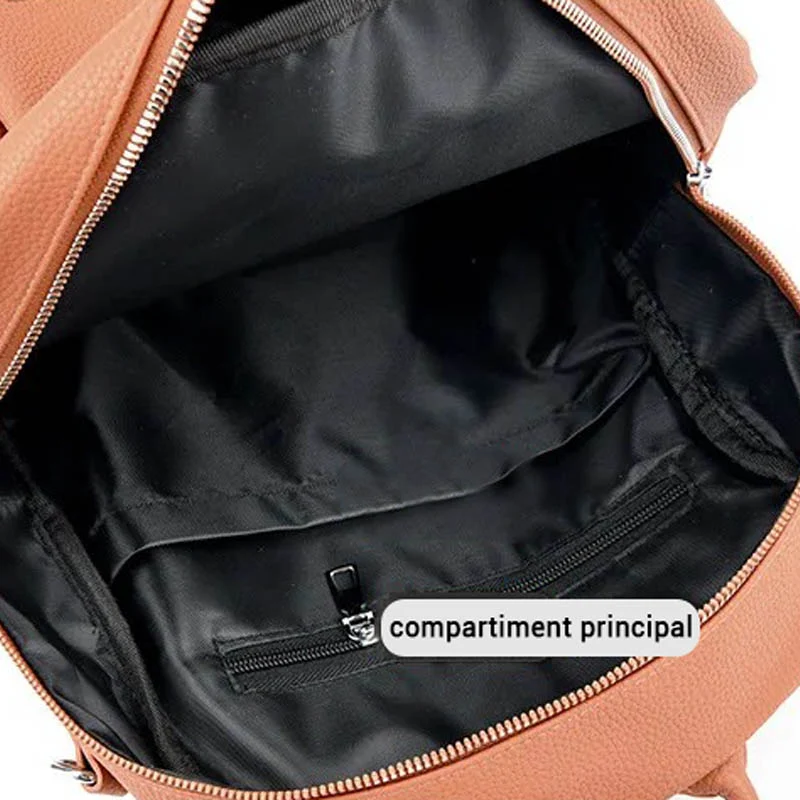 City sac à dos multi compartiment femme