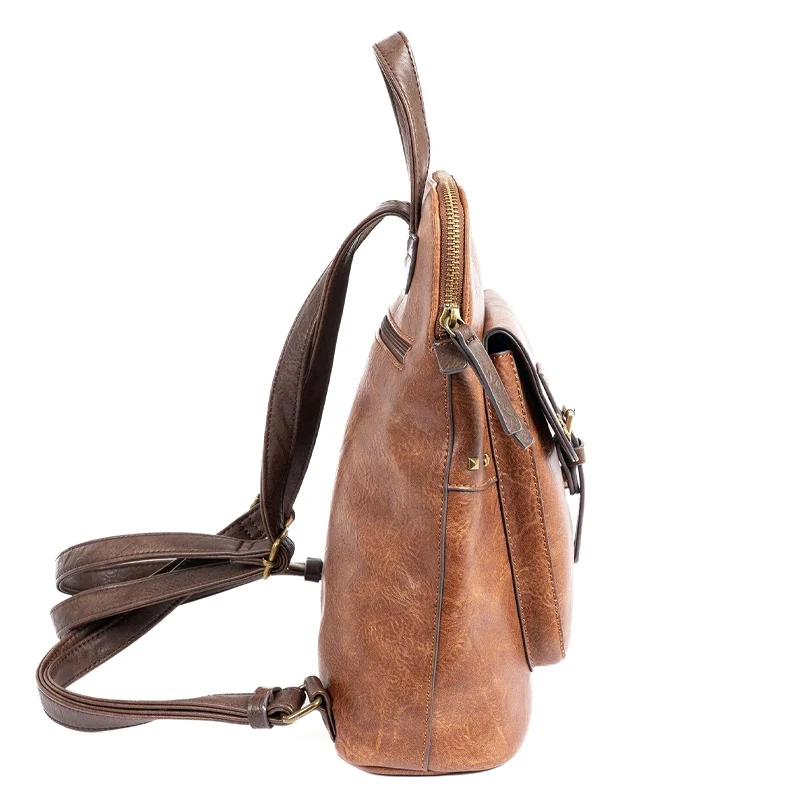 Verota petit sac à dos femme vintage