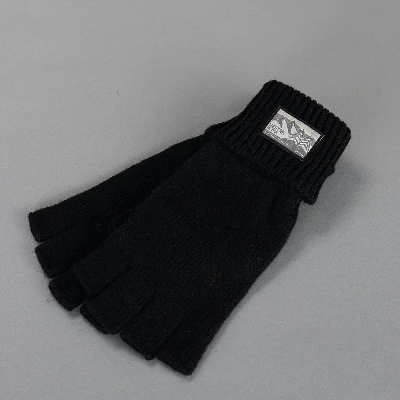 Half Finger Glove - BLACK
