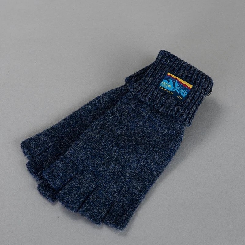 Half Finger Glove - NAVY