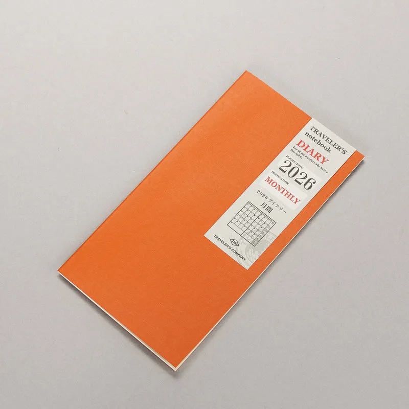 TN Fillers (Large) Diary2026 Monthly