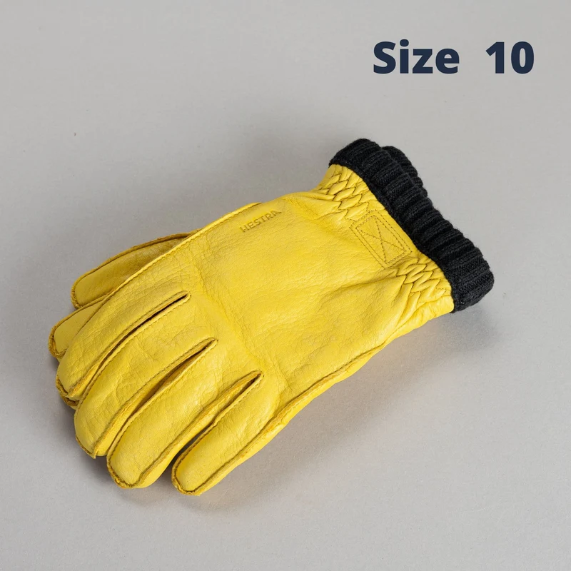 Gloves Deerskin Primaloft - YELLOW