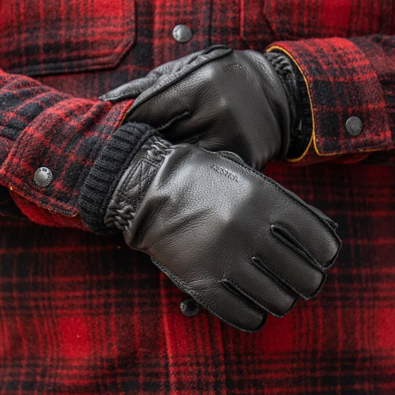 Gloves Deerskin Primaloft - BLACK