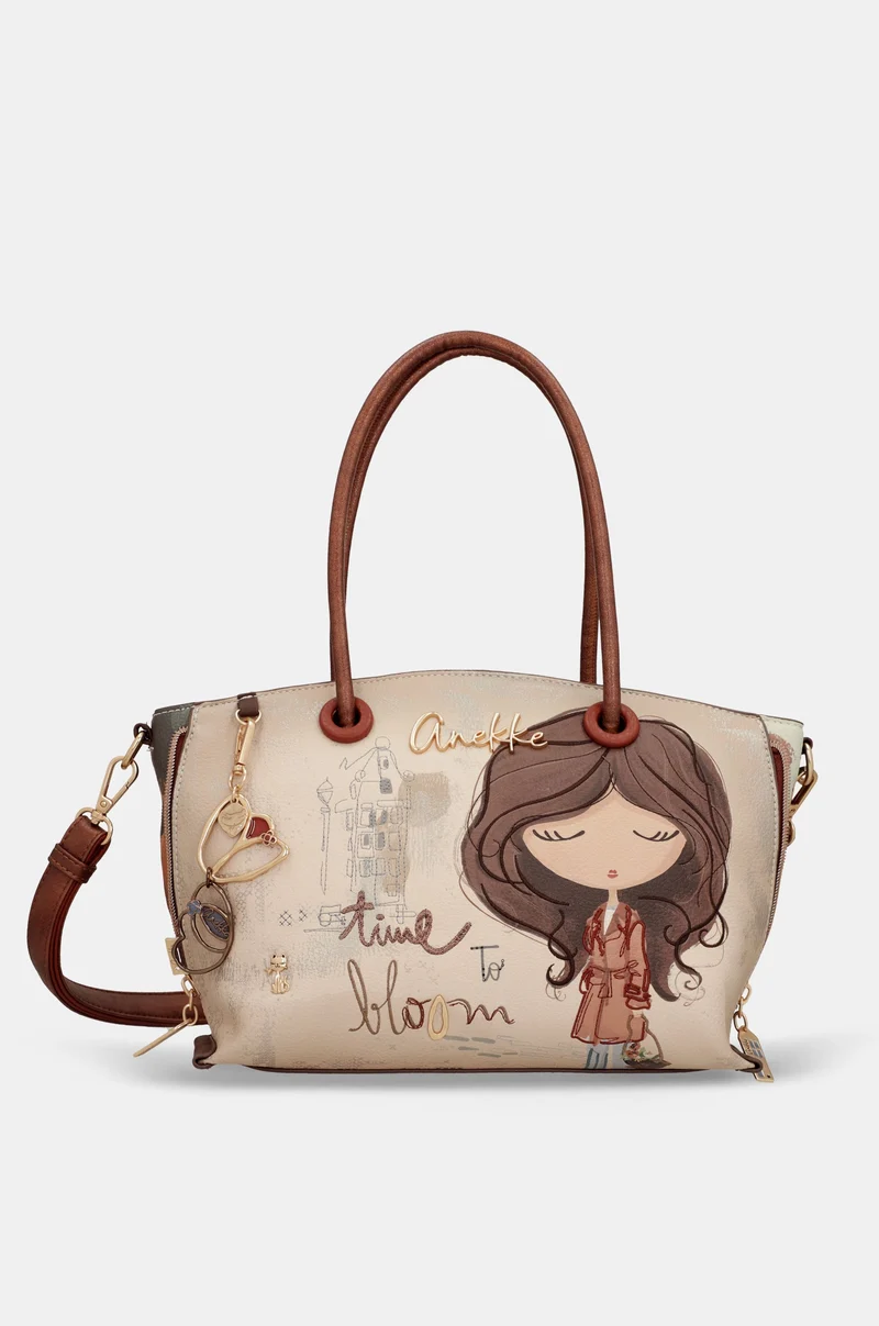 Sac à anse courte et bandoulière Tulip
