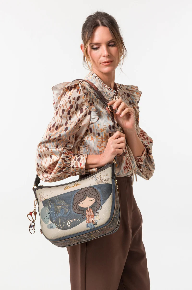 Sac à bandoulière de taille moyenne Tulip