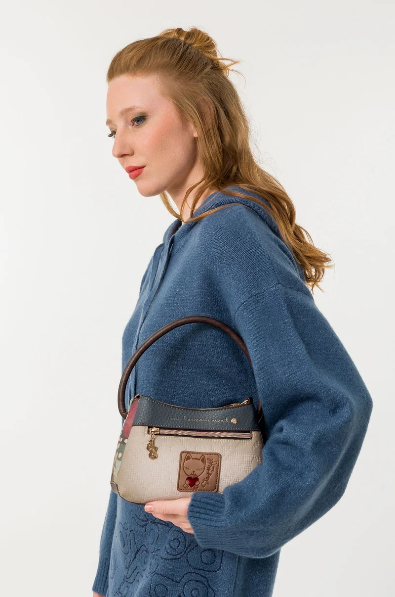 Sac porté épaule avec bandoulière Tulip