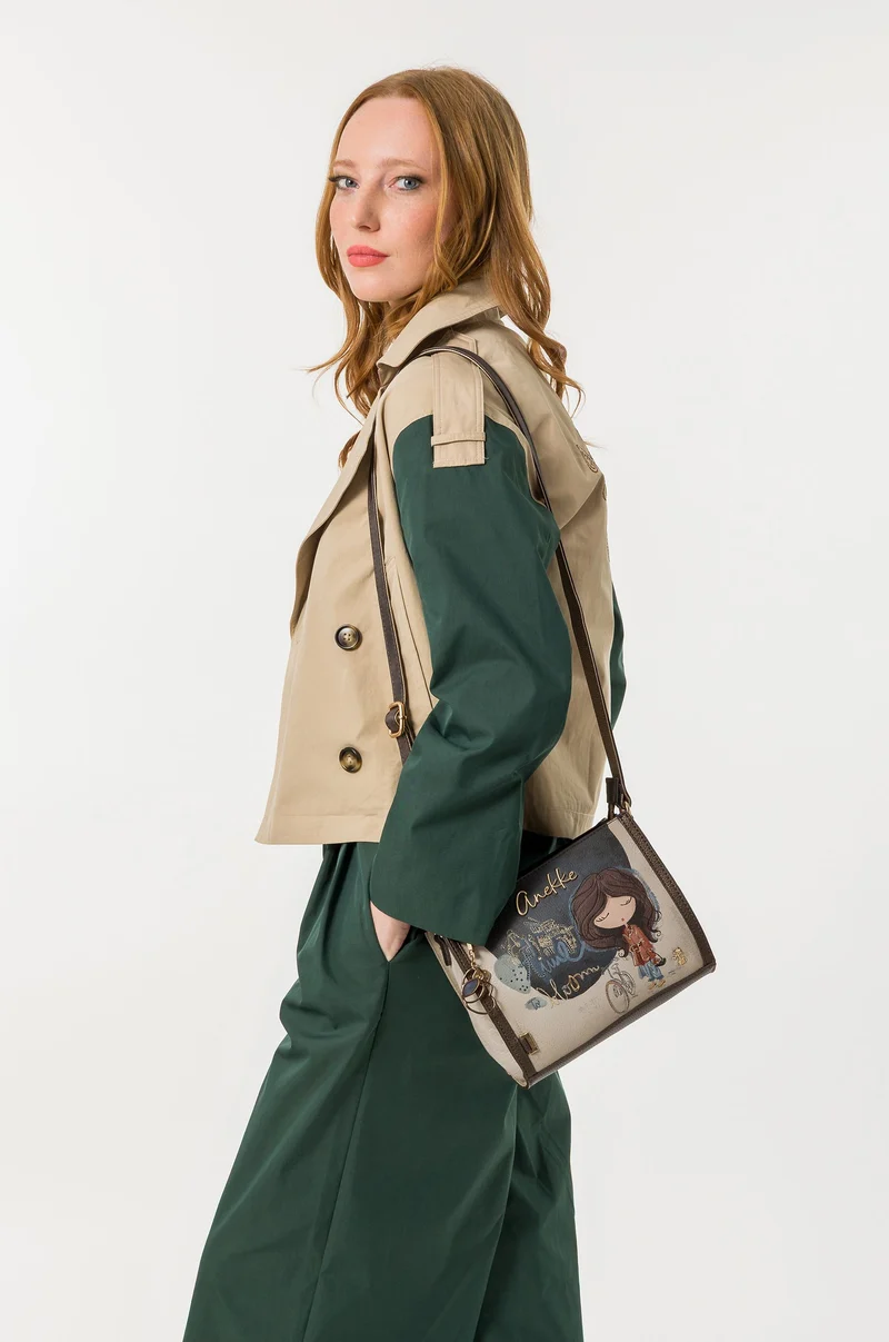 Sac à bandoulière imprimé Tulip