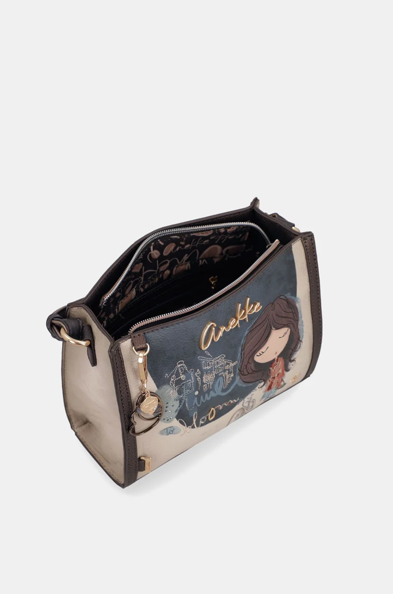 Sac à bandoulière imprimé Tulip