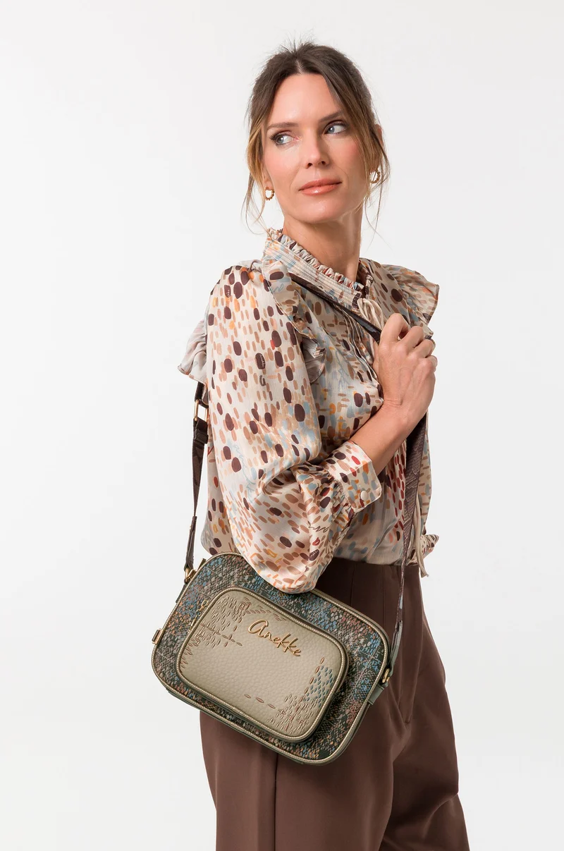 Sac à bandoulière à poche avant Blossom