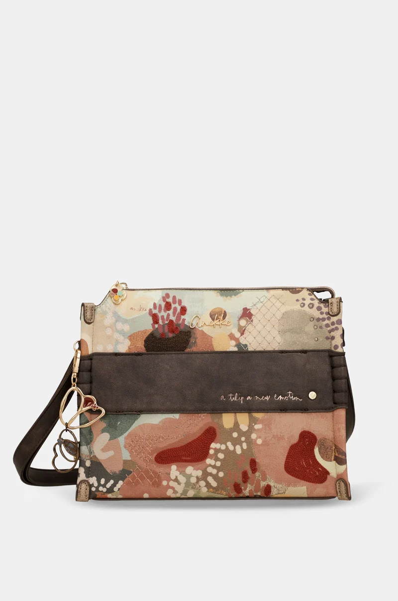 Sac à bandoulière carré Blossom