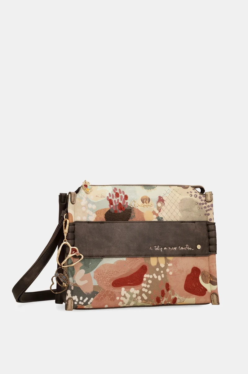 Sac à bandoulière carré Blossom