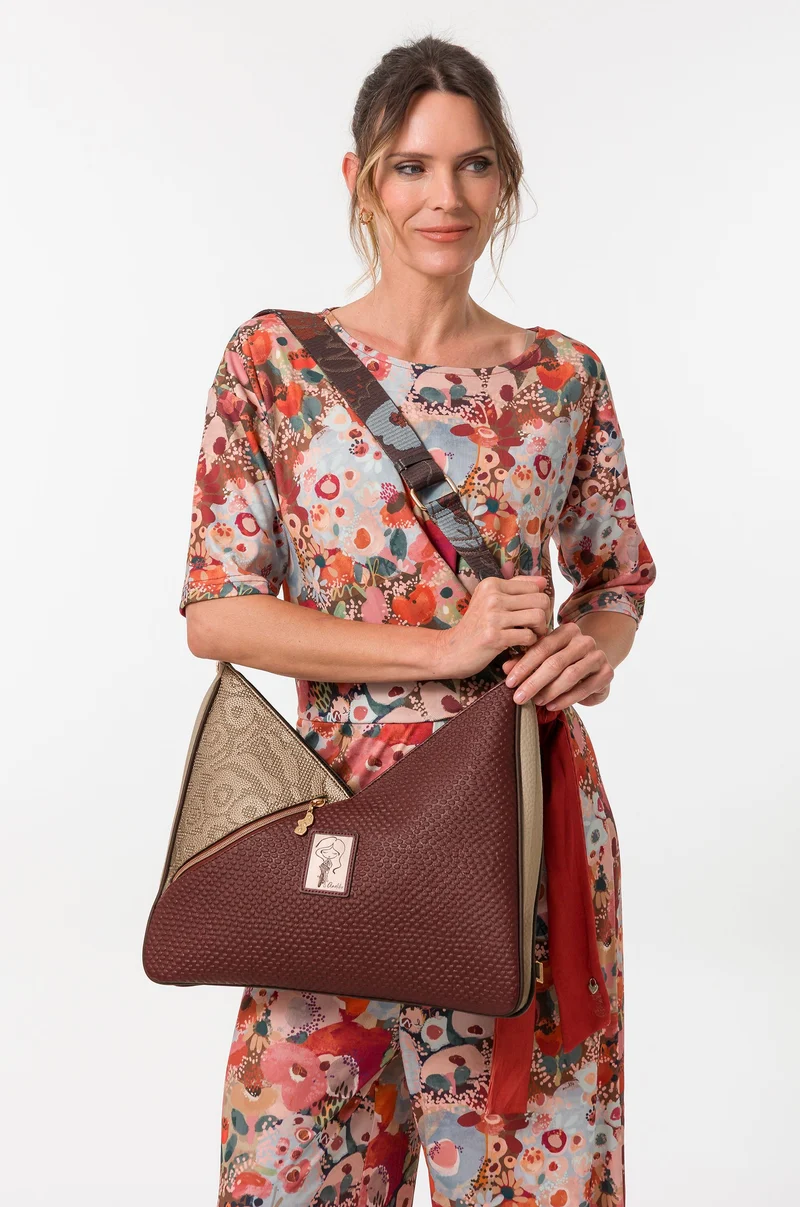 Grand sac à bandoulière Blossom