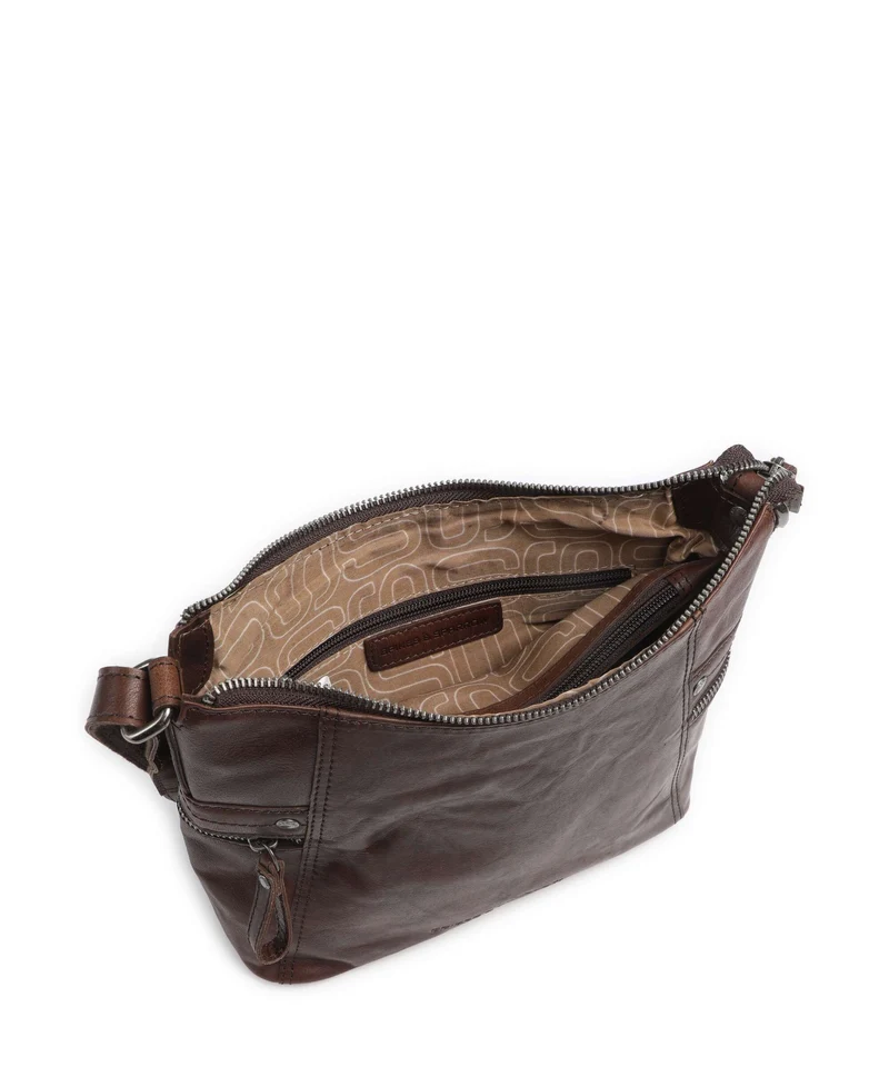 Spikes & Sparrow Bronco Georgia Sac bandoulière dark brown