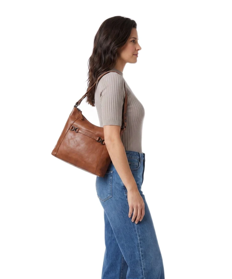 Spikes & Sparrow Bronco Delphie Sac fourre-tout brandy