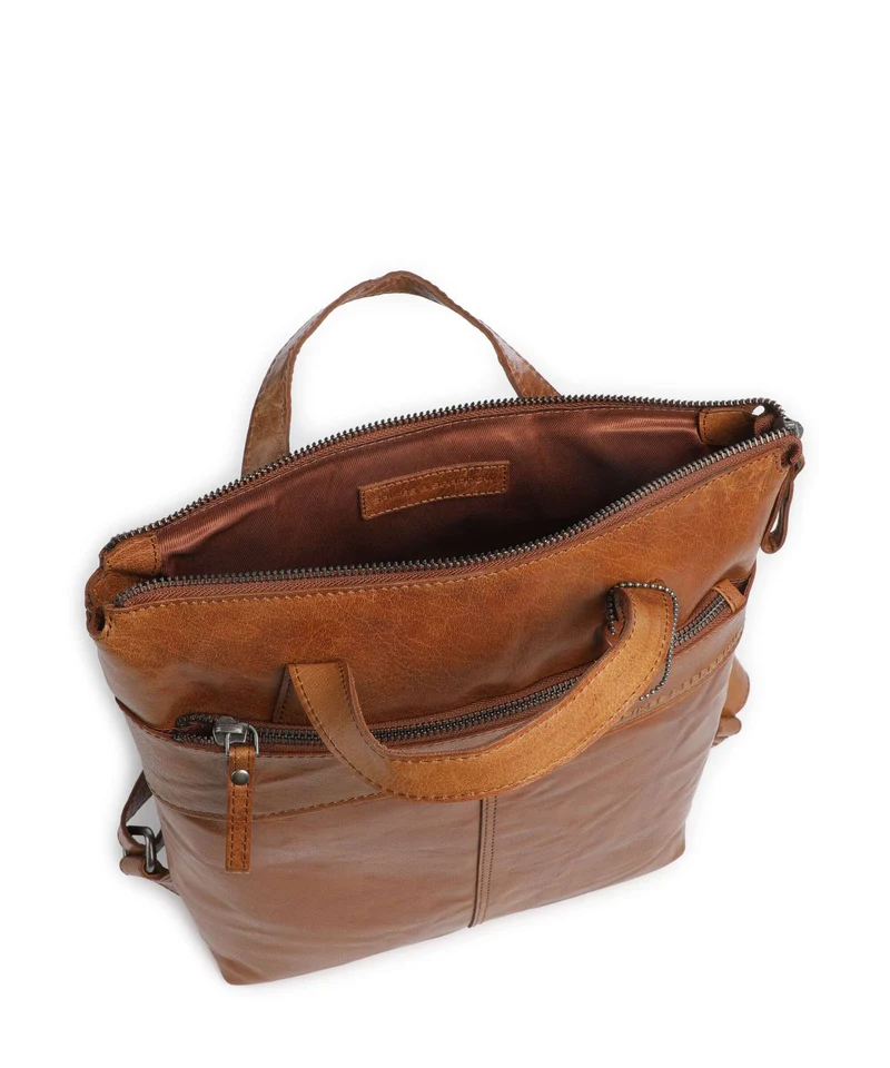 Spikes & Sparrow Bronco Claudia Sac à dos brandy