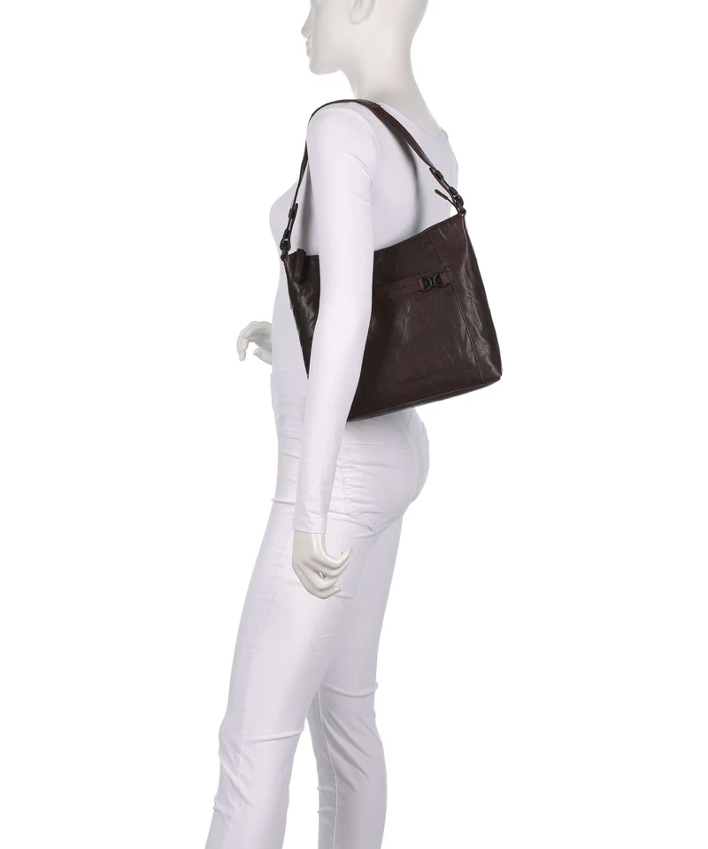 Spikes & Sparrow Bronco Delphie Sac fourre-tout dark brown