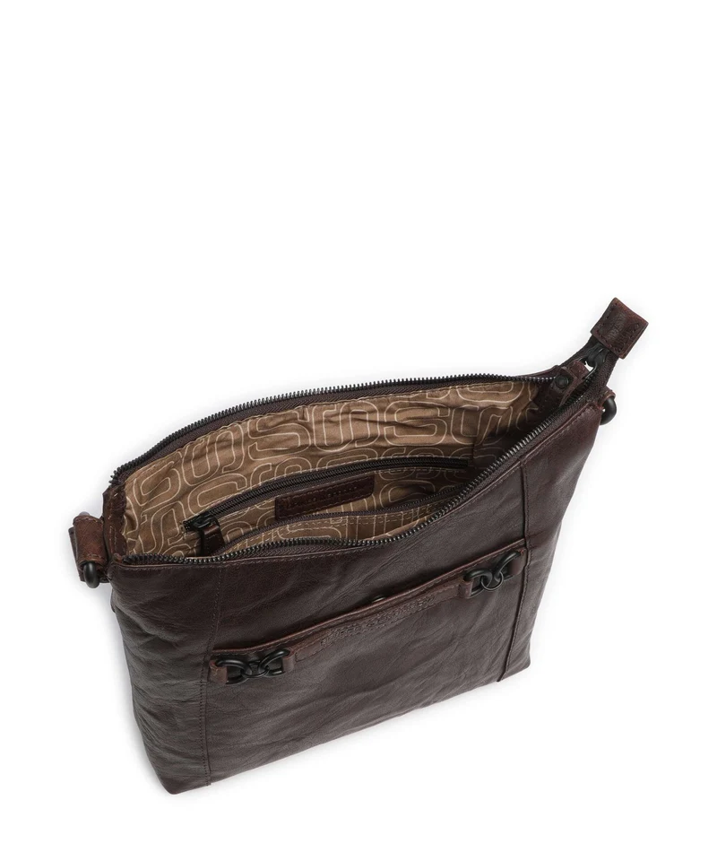 Spikes & Sparrow Bronco Delphie Sac fourre-tout dark brown