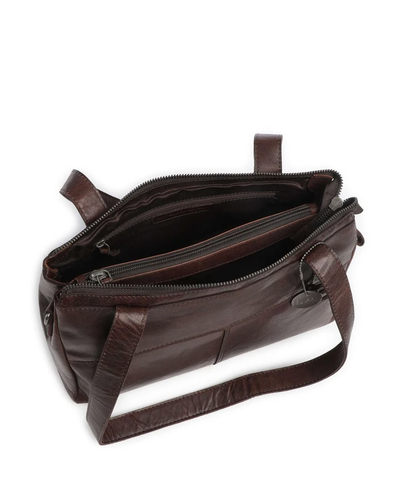 Spikes & Sparrow Bronco Alicia Sac porté épaule dark brown