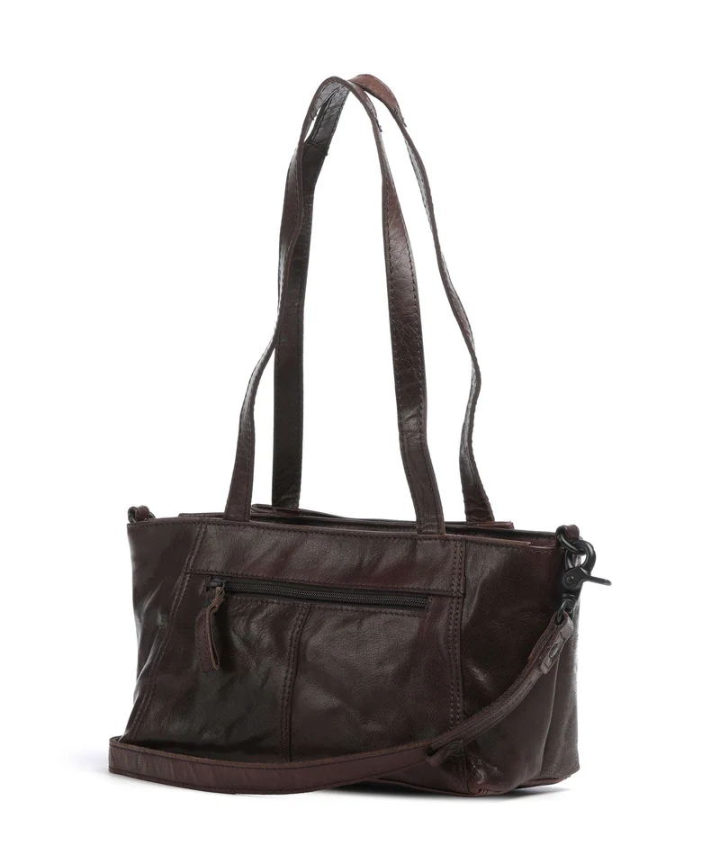 Spikes & Sparrow Bronco Starlet Sac porté épaule dark brown