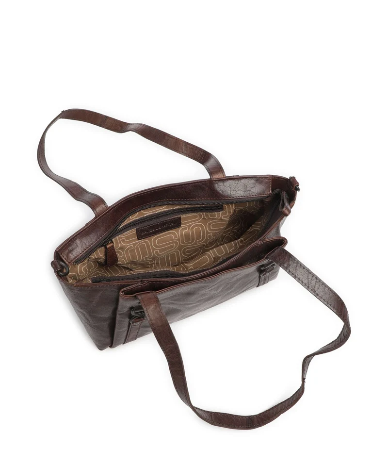 Spikes & Sparrow Bronco Starlet Sac porté épaule dark brown