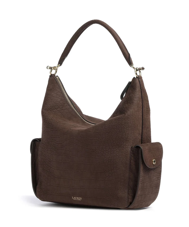 Lauren Ralph Lauren Blaike Large Sac fourre-tout chestnut brown
